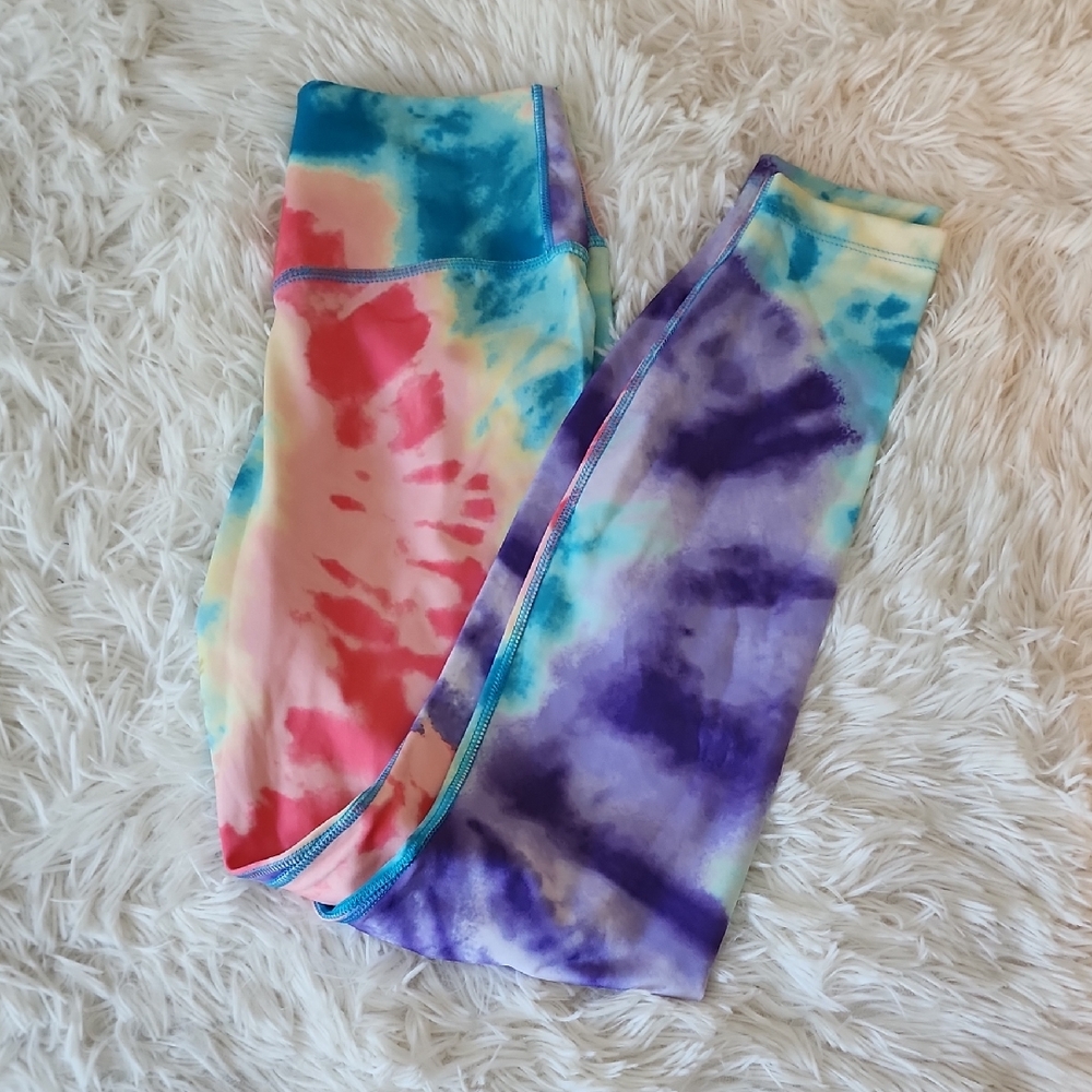 Nike Dri Fit Colorful Tie-Dye Leggings